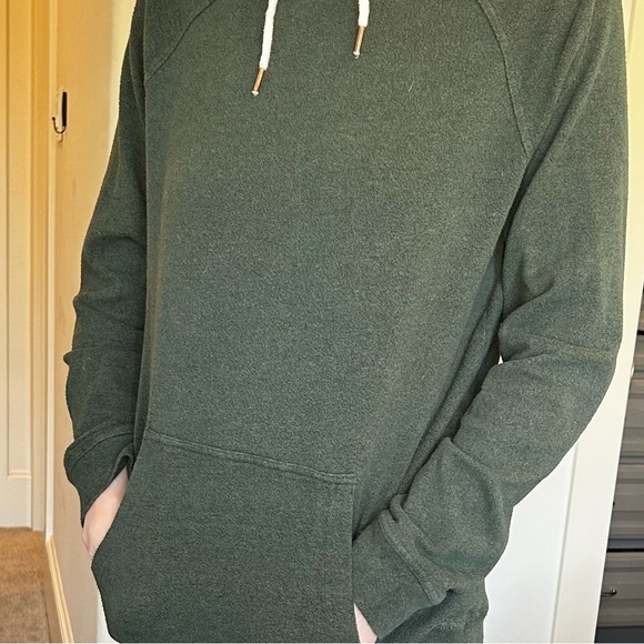 Gray Hoodie with White Drawstrings - Picture 3 of 3